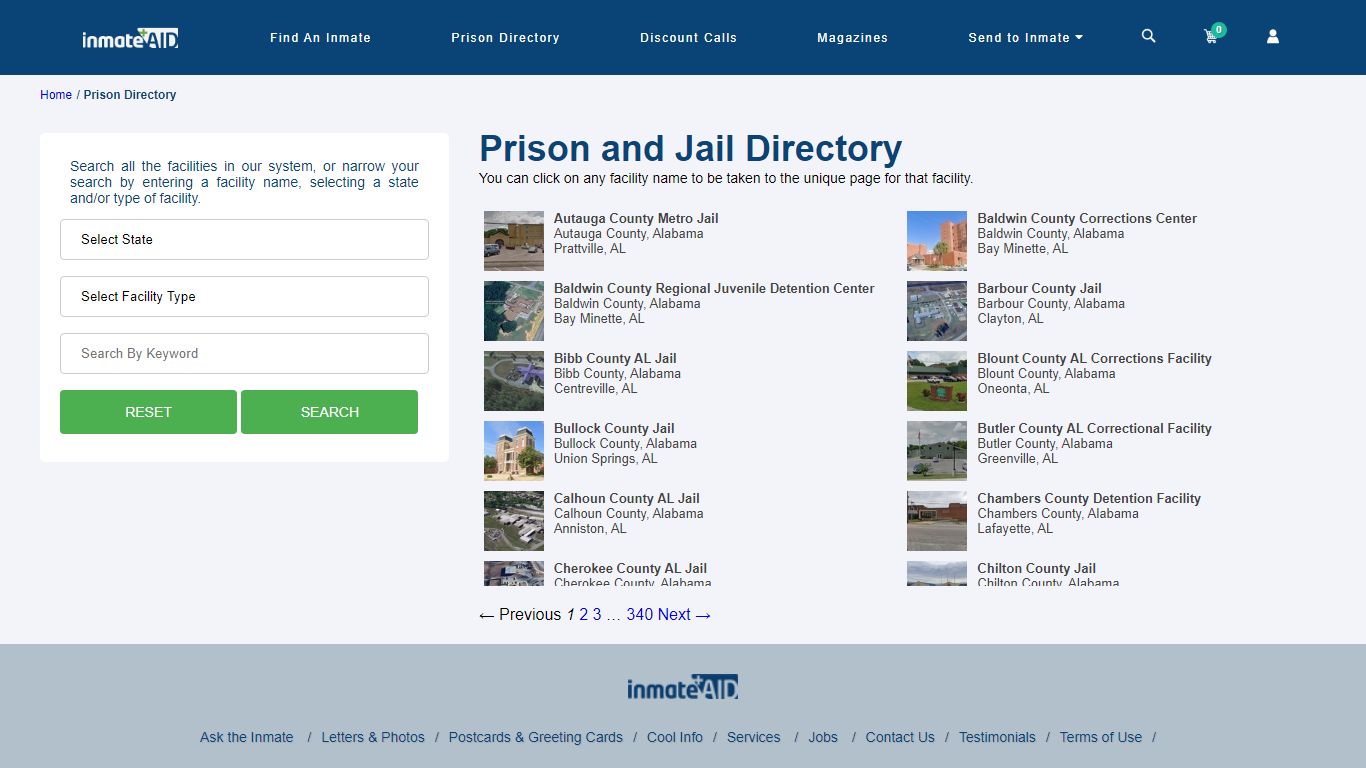 Find Prisons | Jails - Locate Inmates or Arrests - Free